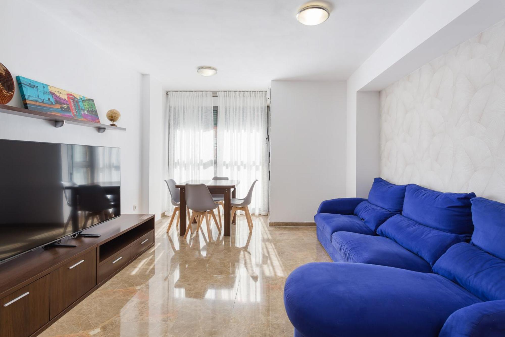 瓦伦西亚Piso Familiar Cerca Del Centro, Ac Y Wifi Gratis公寓 外观 照片
